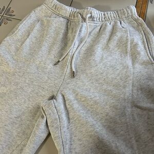 Gray Jogger Sweatpants